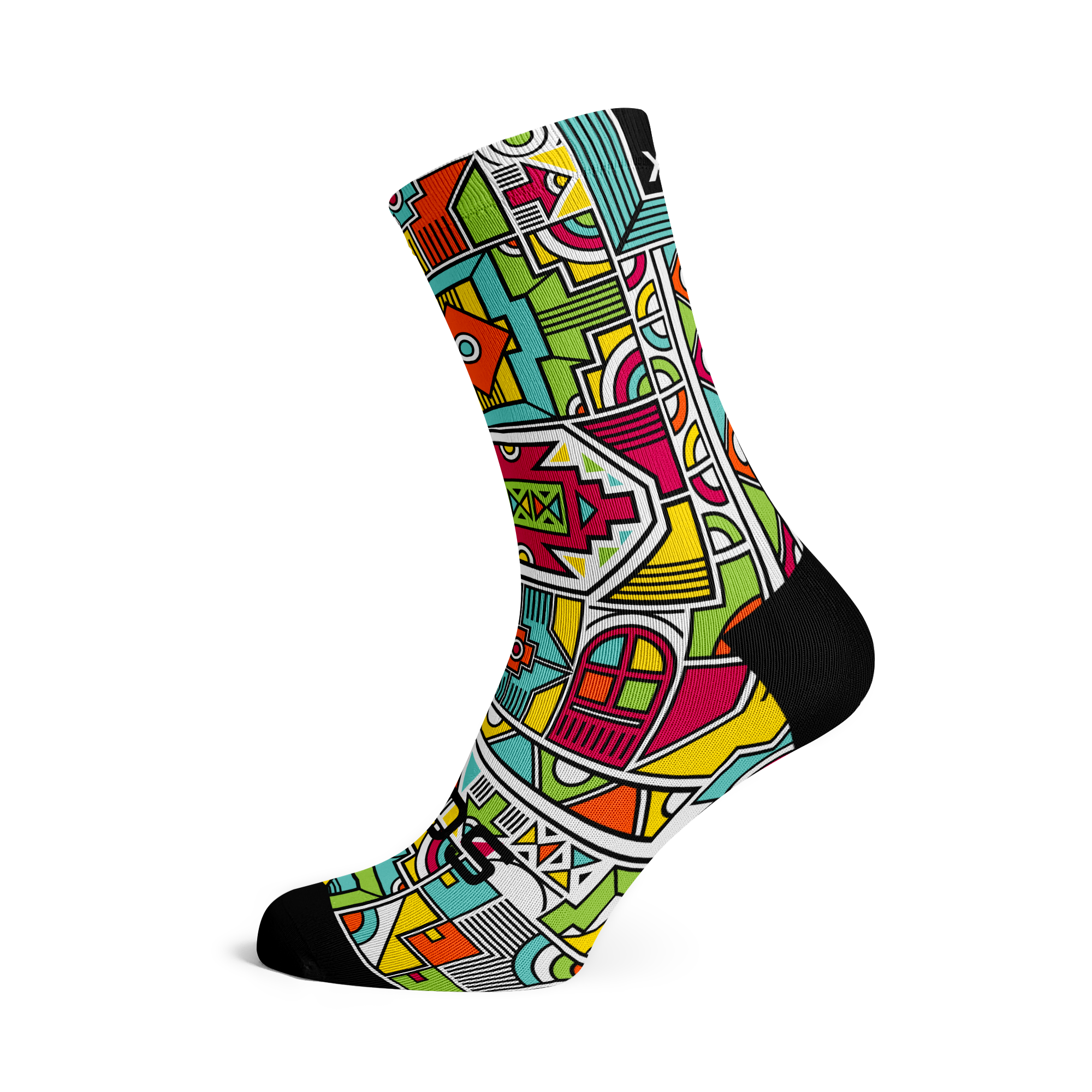 Ndebele 2.0 Crew Socks