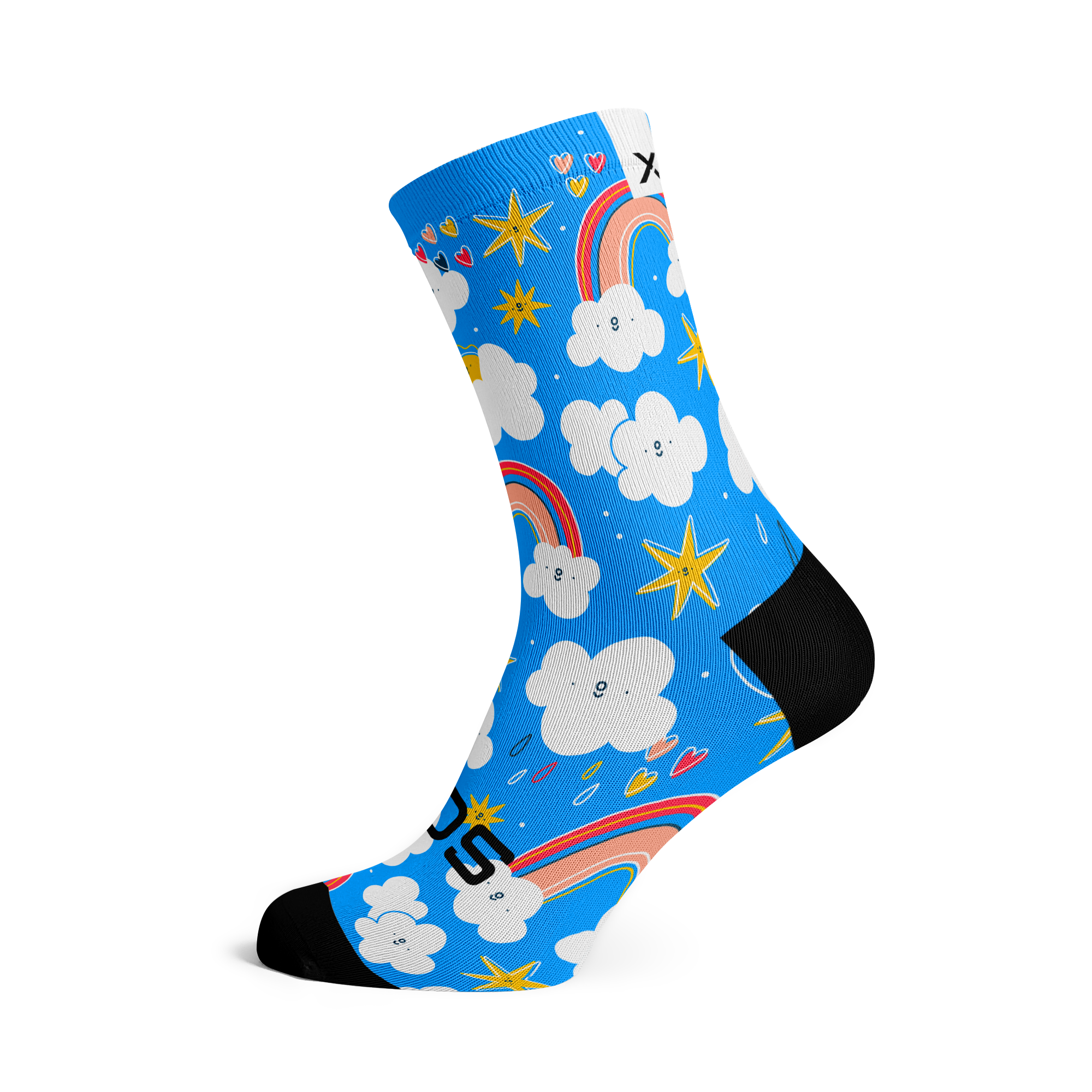 Rainbow Kids Crew Socks