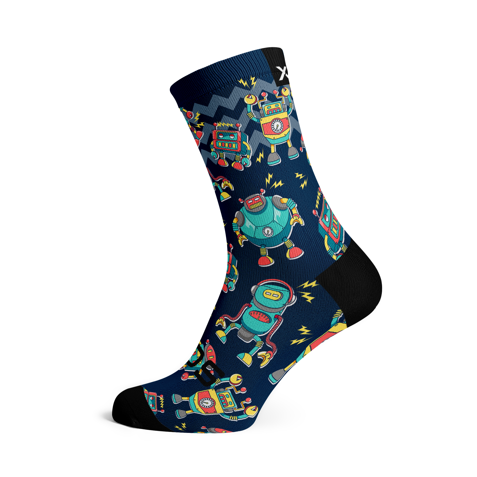 Robots Crew Socks