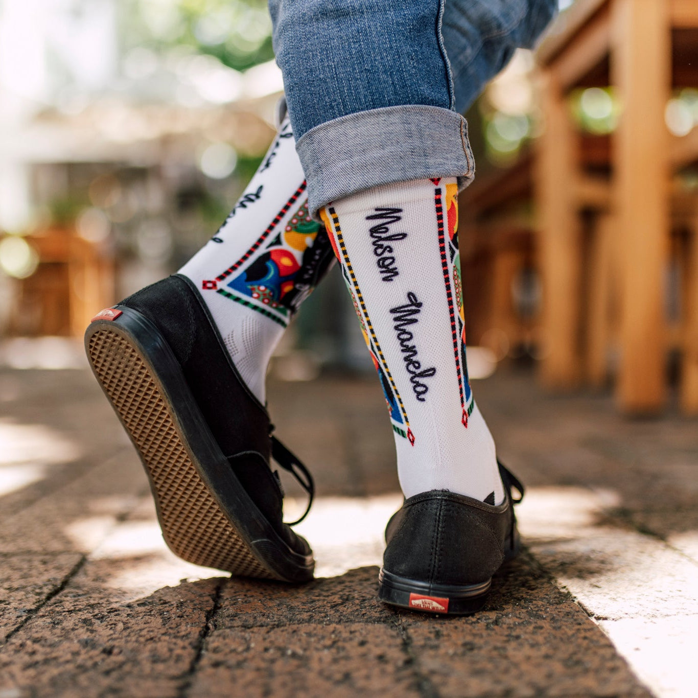 Nelson Mandela Foundation Duo Crew Socks