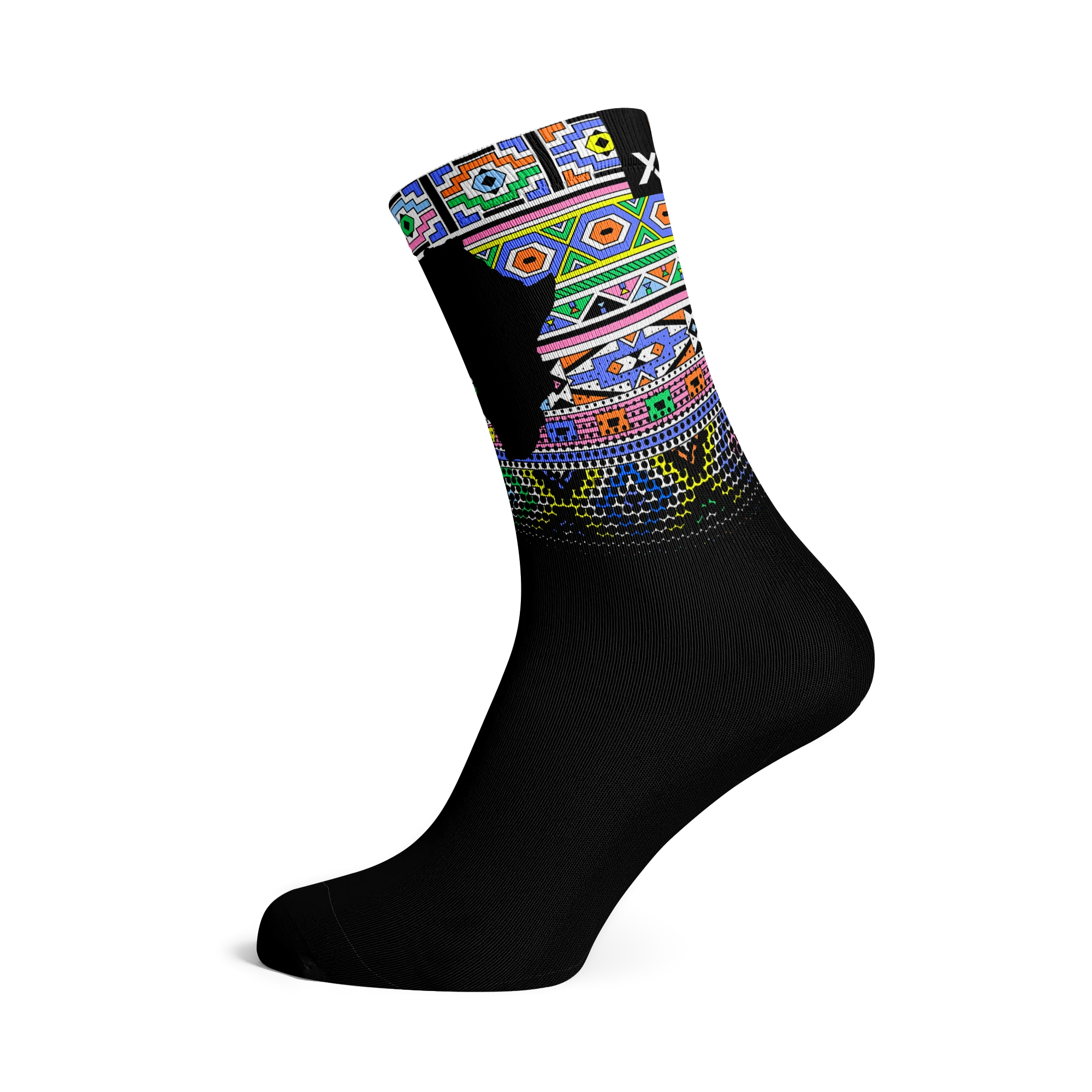 Africa Flag Crew Socks