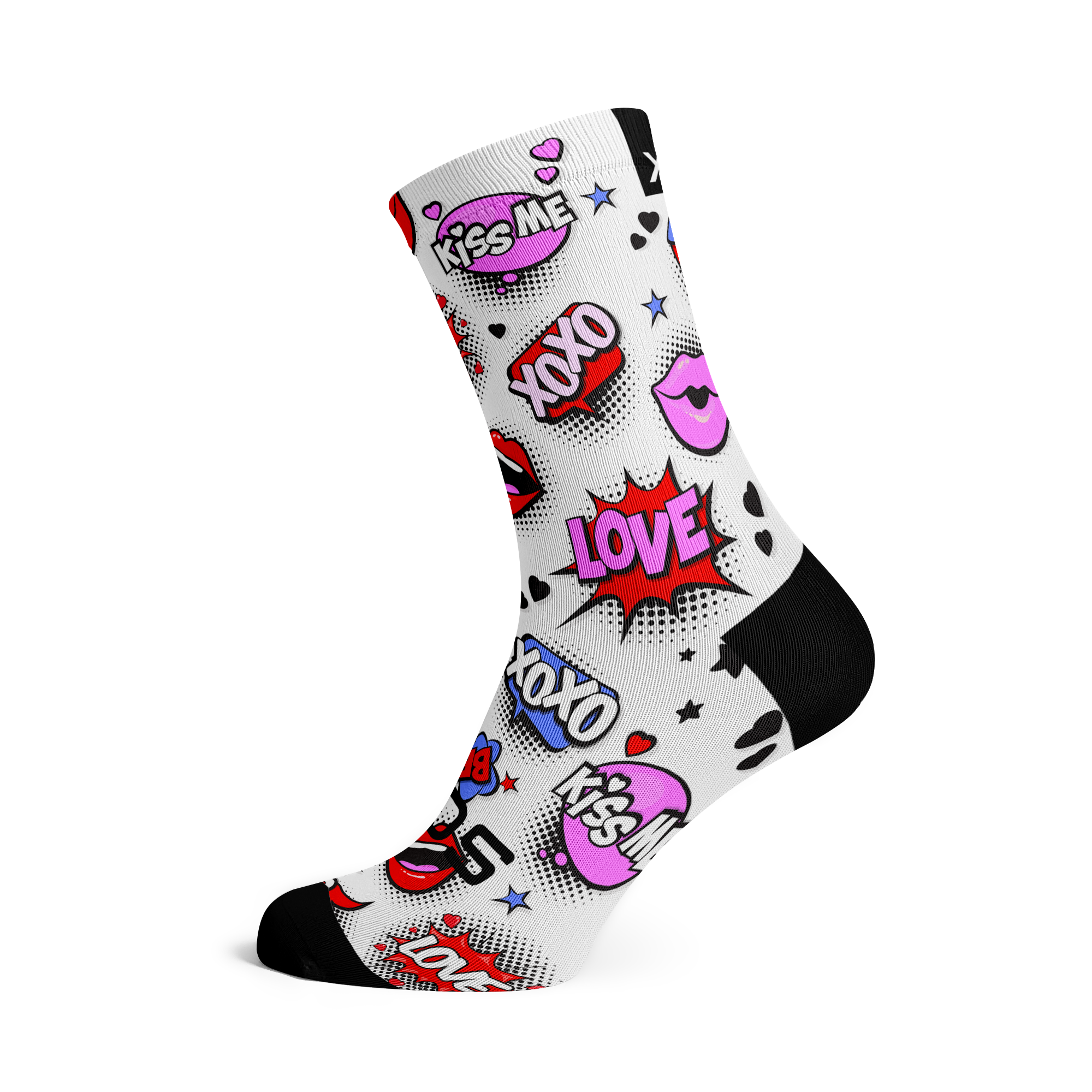 Love Struck Crew Socks