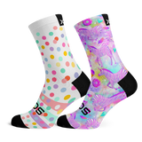 Africorn & Dots Kids Crew Socks Combo