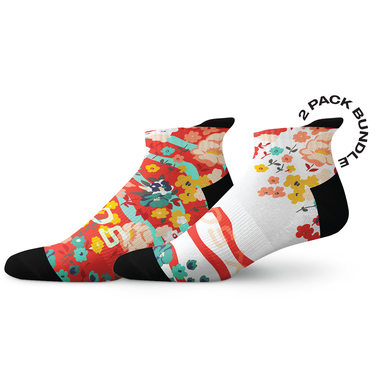Ditsy Tab Socks Combo