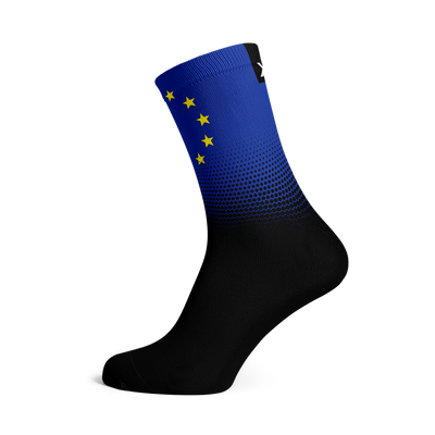 European Union Flag Crew Socks