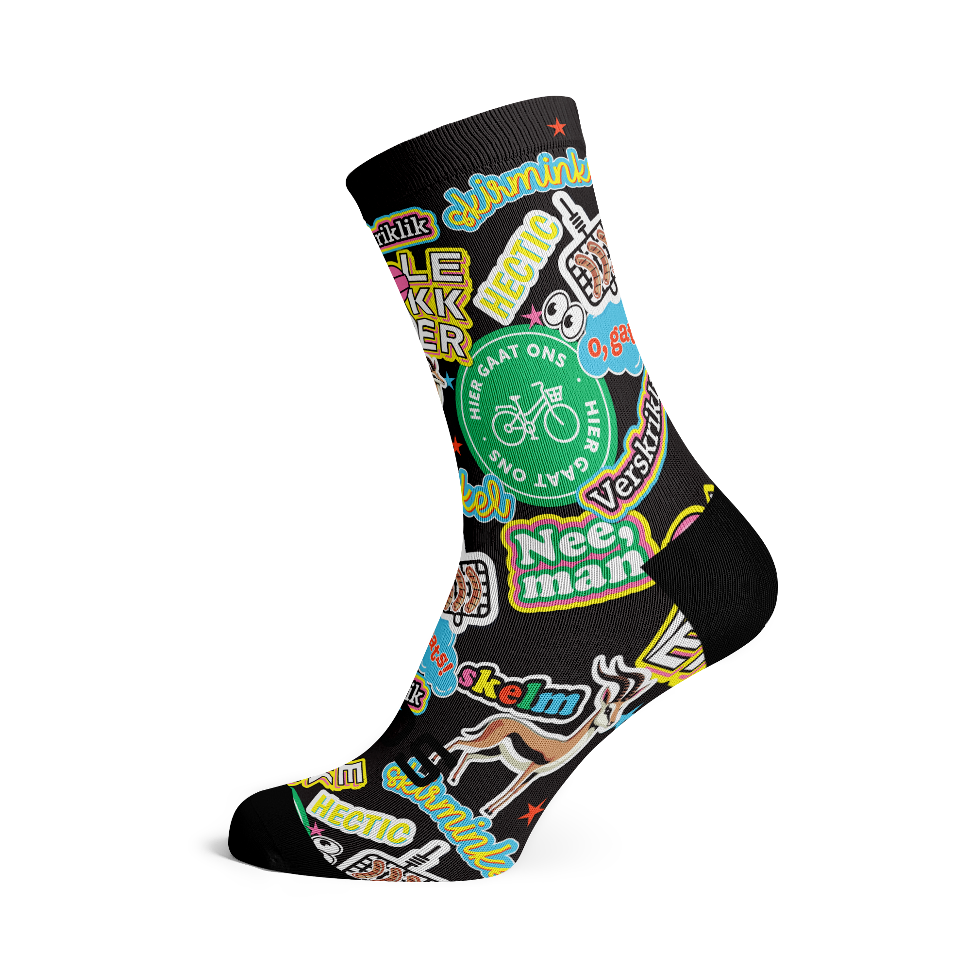 Hectic Heritage x HeyVanDerMerwe Crew Socks