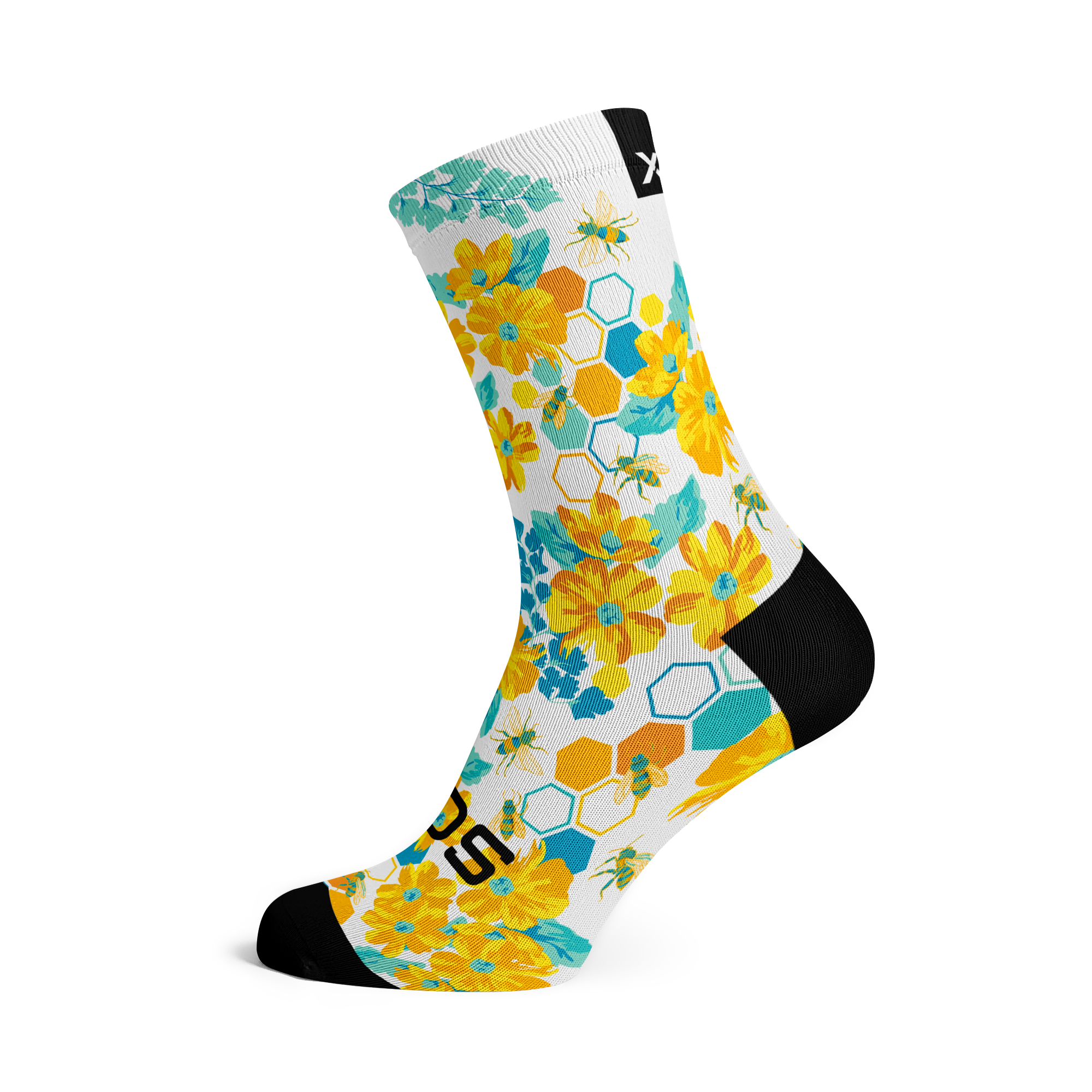 Honey Bees Crew Socks