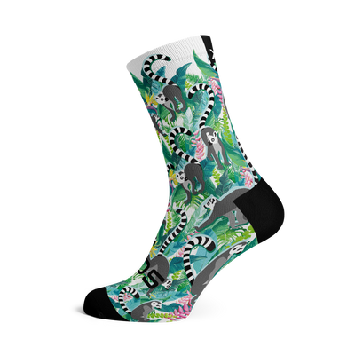 Lemur Crew Socks