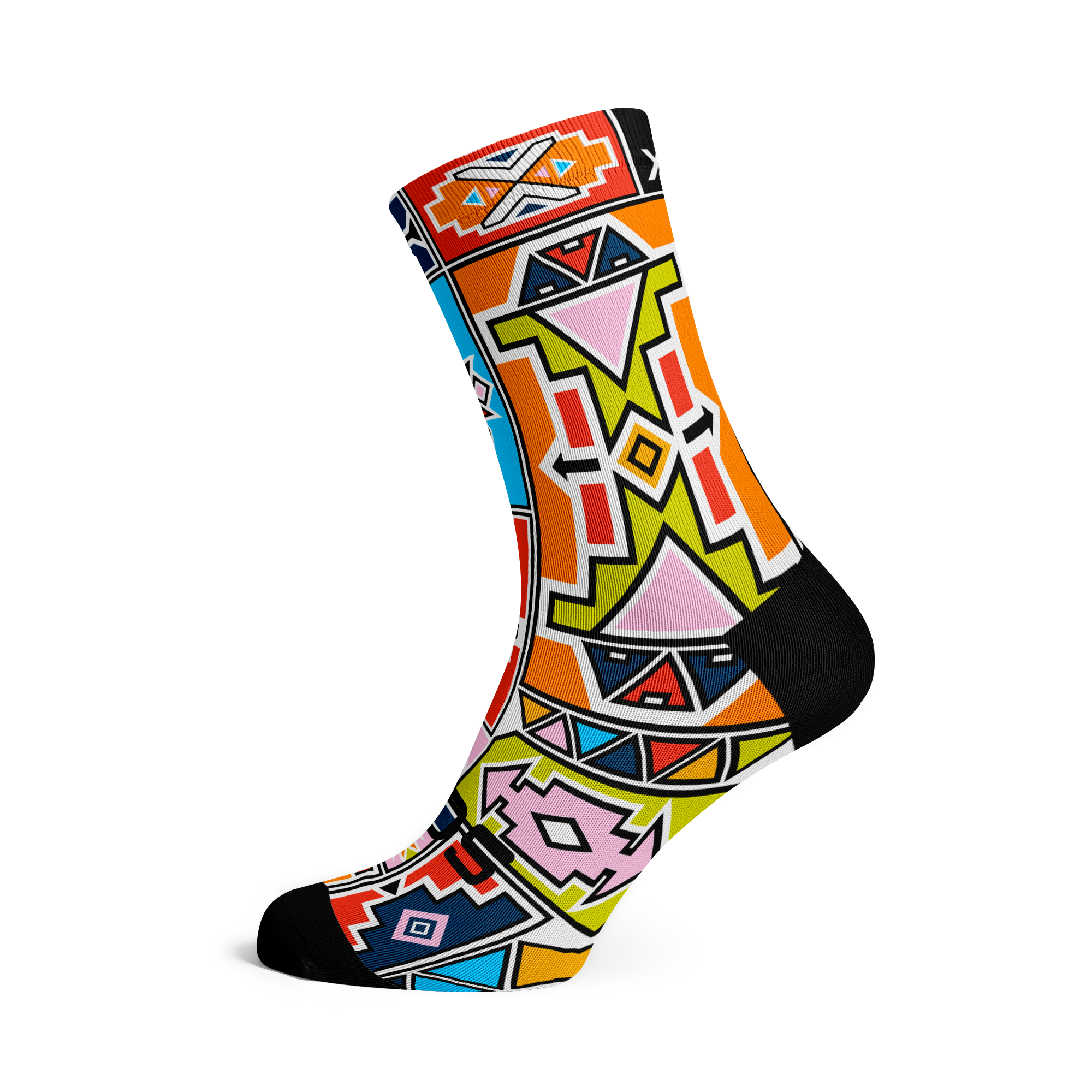 Ndebele Crew Socks
