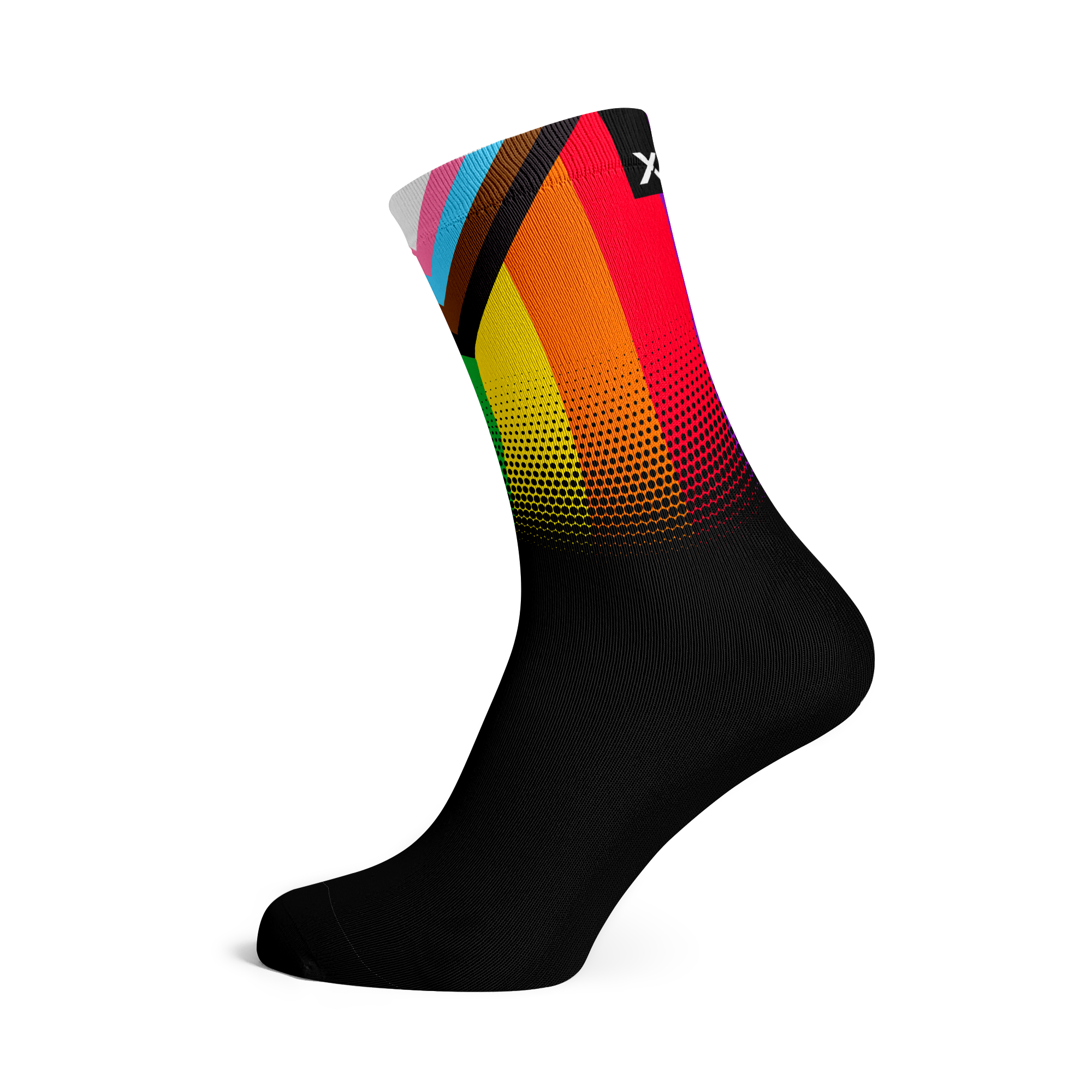 Pride Flag Crew Socks