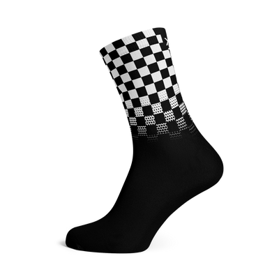 Racing Flag Crew Socks