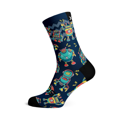 Robots Crew Socks