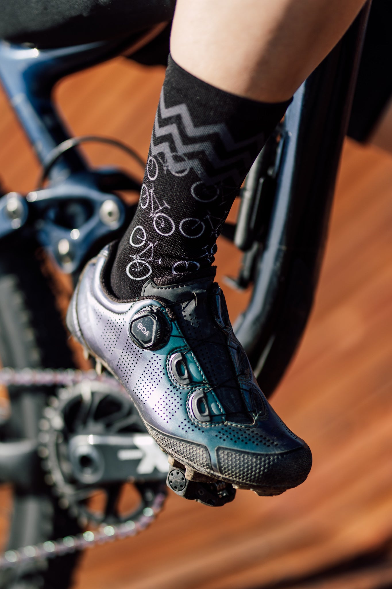 Bikes Crew Socks