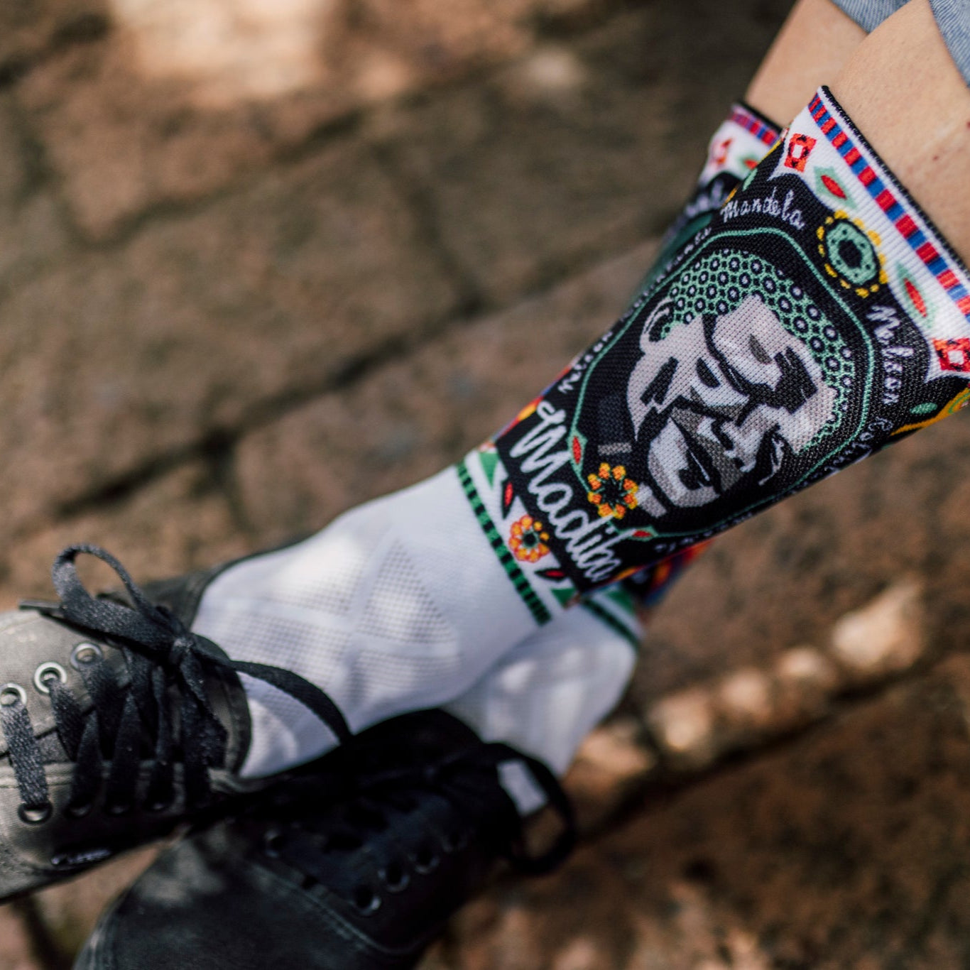 Nelson Mandela Foundation Duo Crew Socks