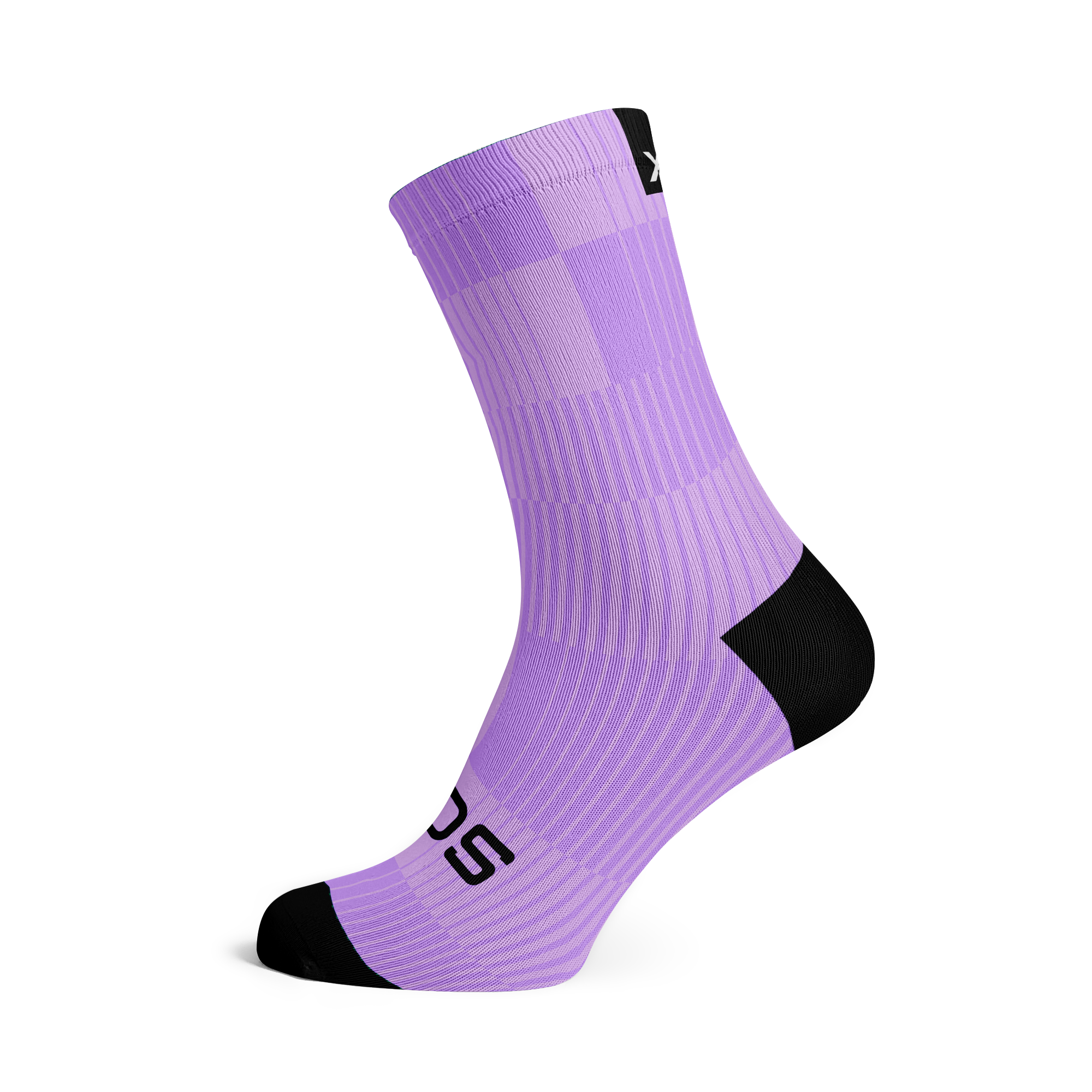 Slight Lilac Crew Socks