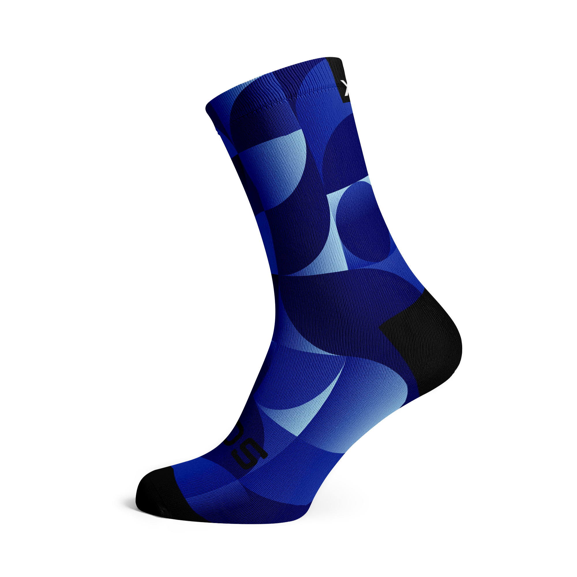 Solid Royal Crew Socks