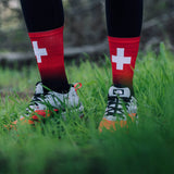 Switzerland Flag Socks