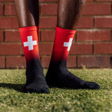 Switzerland Flag Socks
