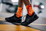 Neon Slide Orange Socks