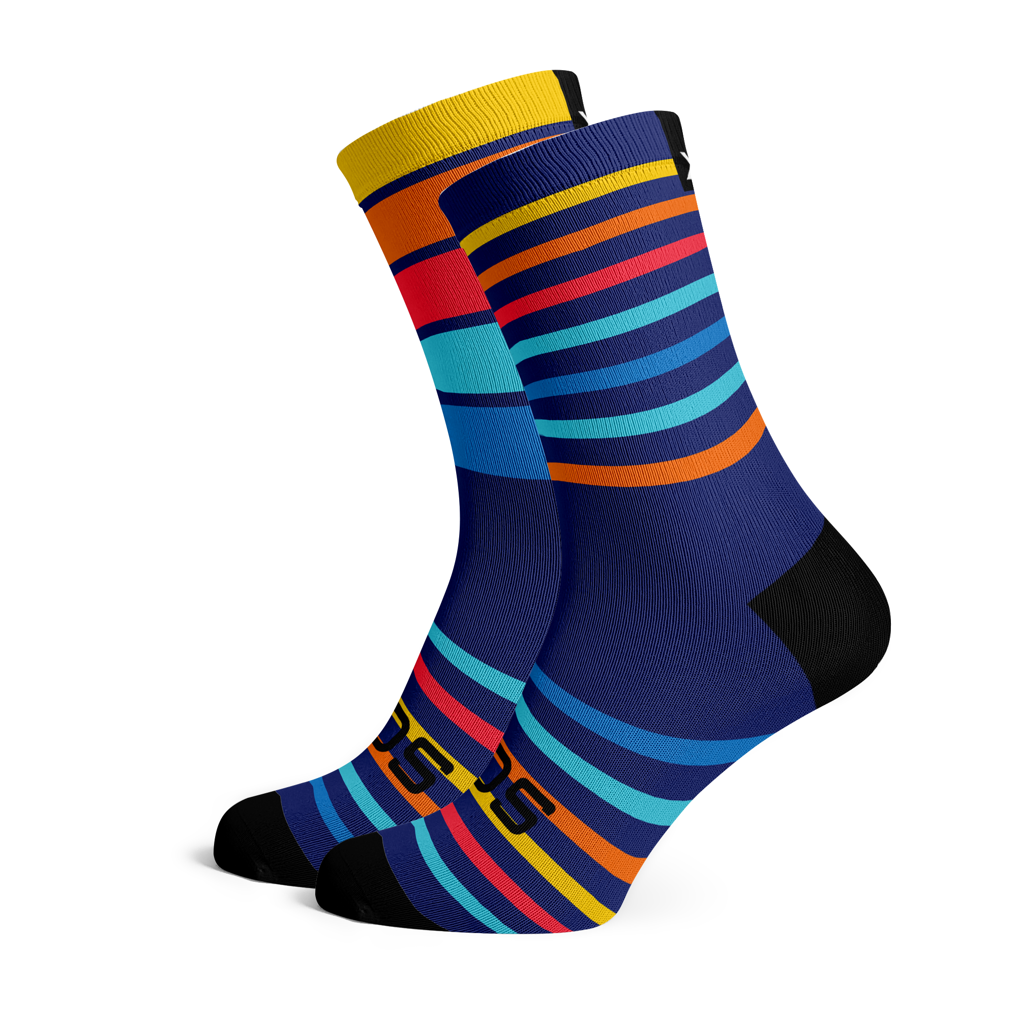 Sunset Crew Socks