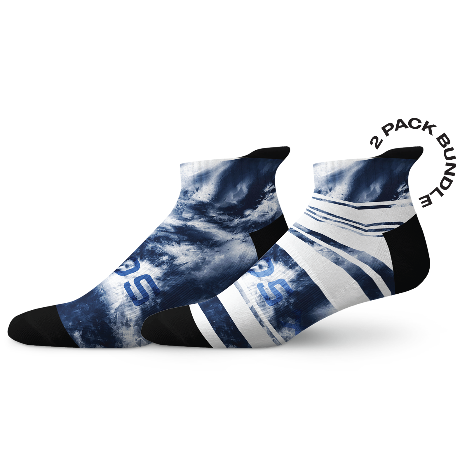 Tie Dye Tab Socks Combo