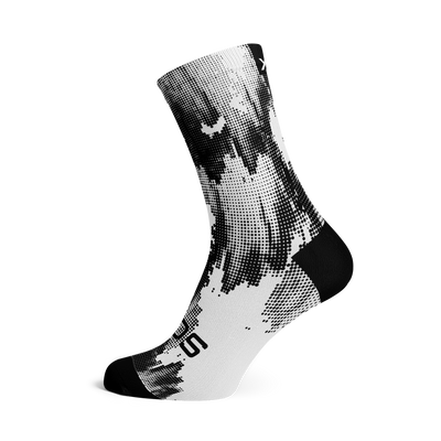 White Gravel Crew Socks